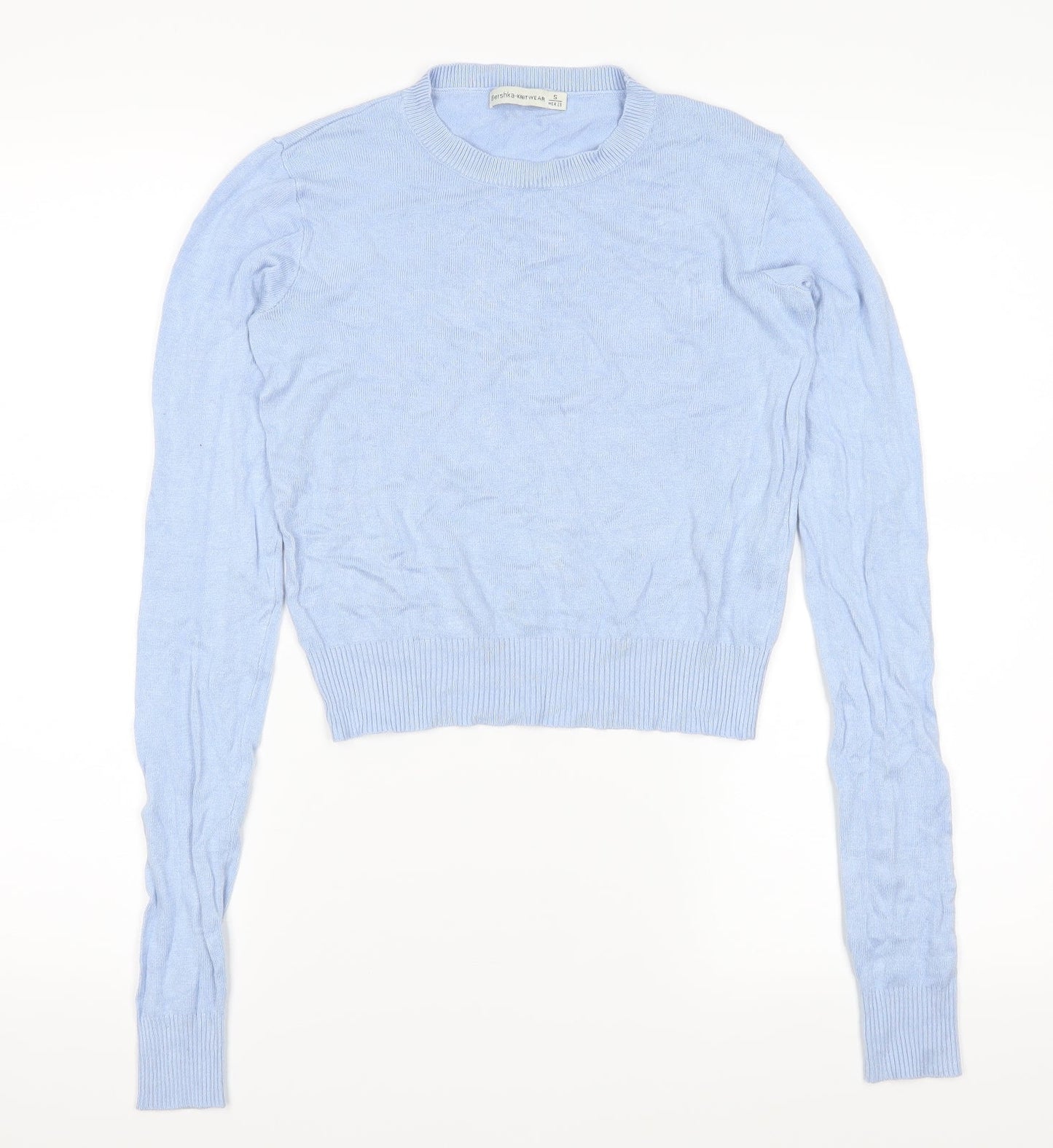 Bershka Womens Blue   Pullover Jumper Size S