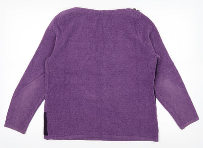 Le Bon Marché Womens Purple   Pullover Jumper Size S