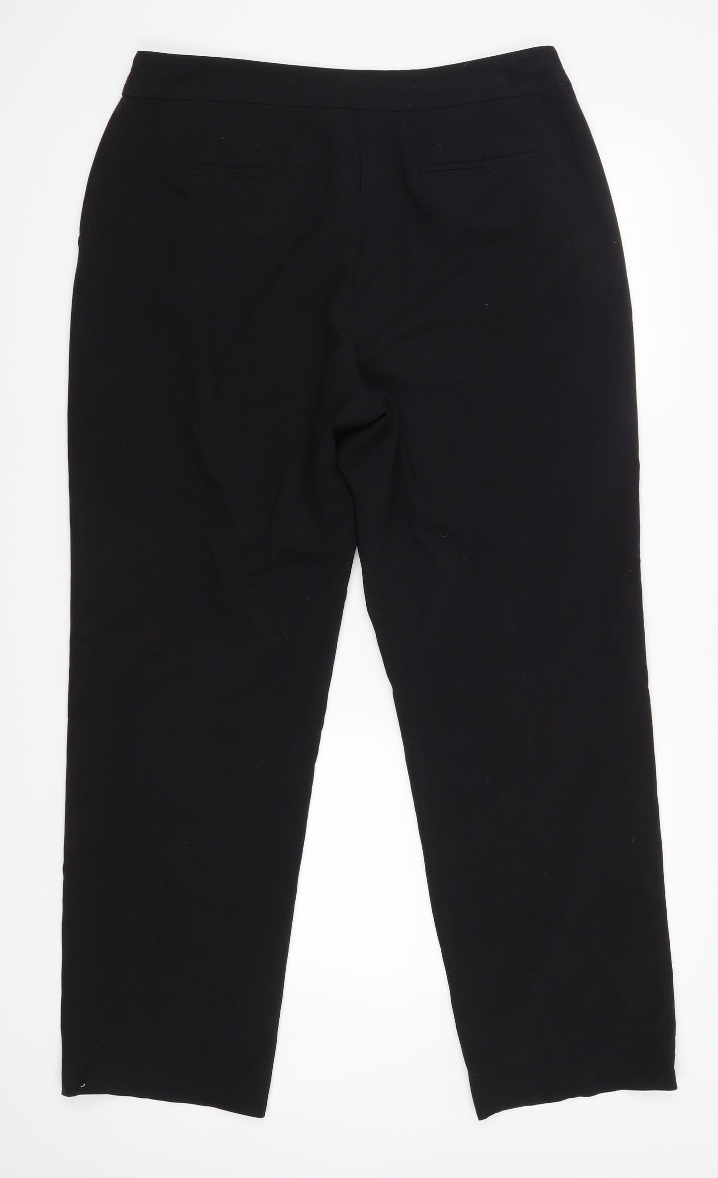 Tu  Womens Black   Trousers  Size 14 L28.5 in
