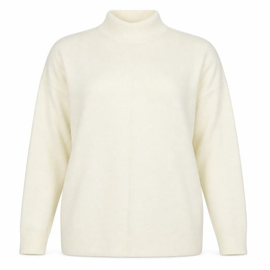 Damart Womens Ivory  Knit Pullover Jumper Size 16