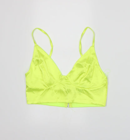 Missguided Womens Green   Camisole Tank Size 10