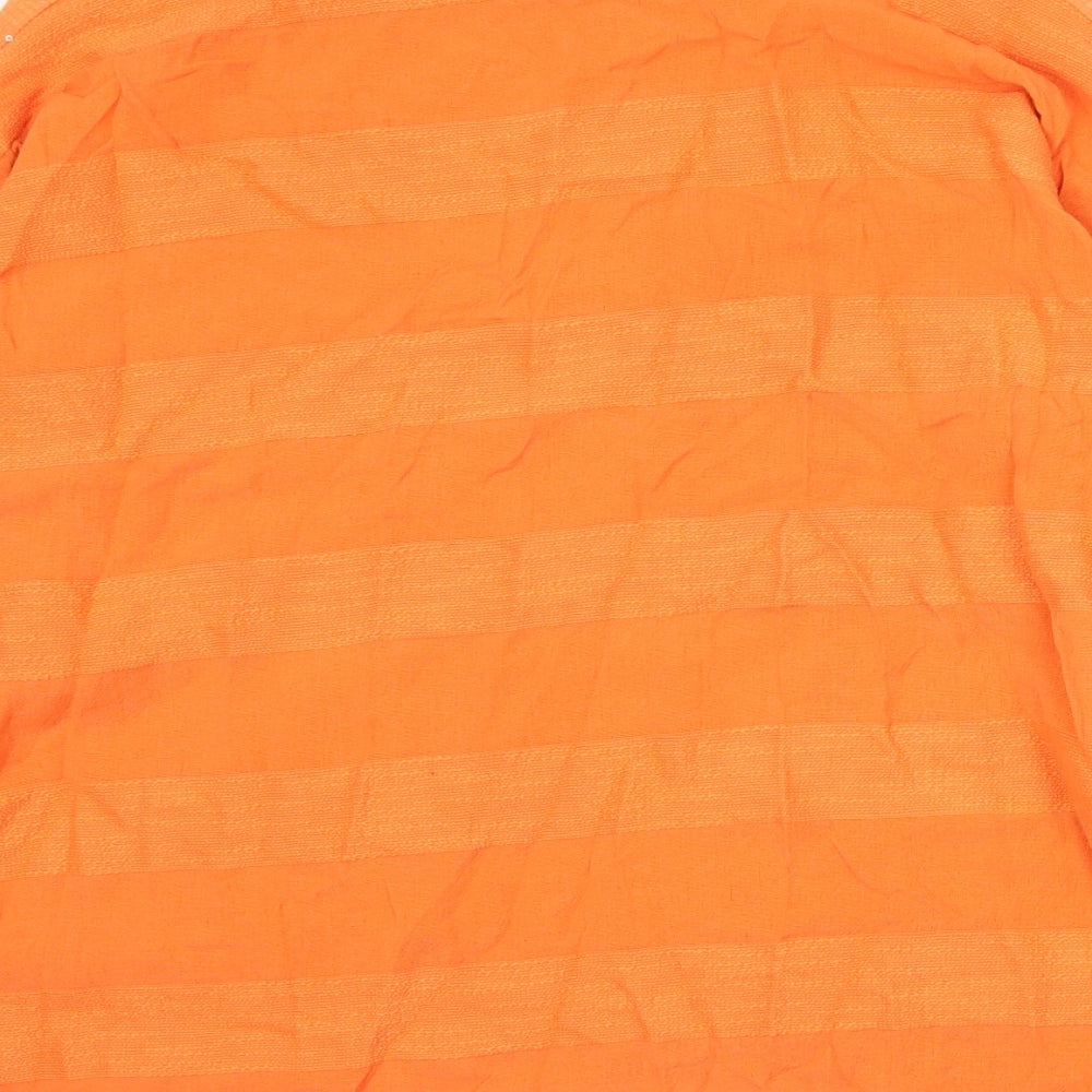 Penella Womens Orange   Basic T-Shirt Size S