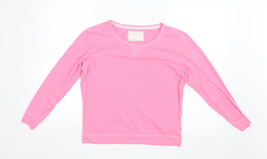 F&F Womens Pink Geometric  Top Pyjama Top Size 8