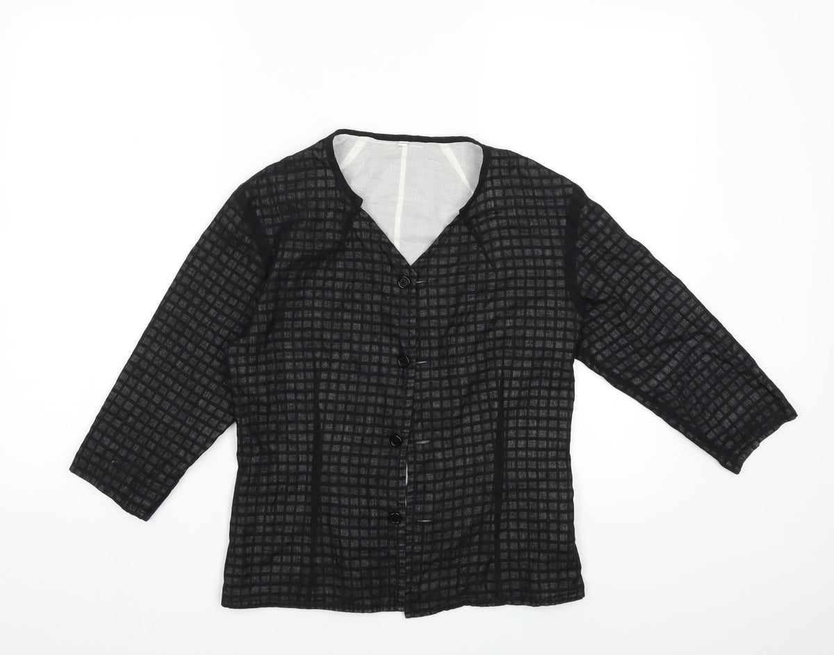 Preworn Womens Black   Jacket  Size M
