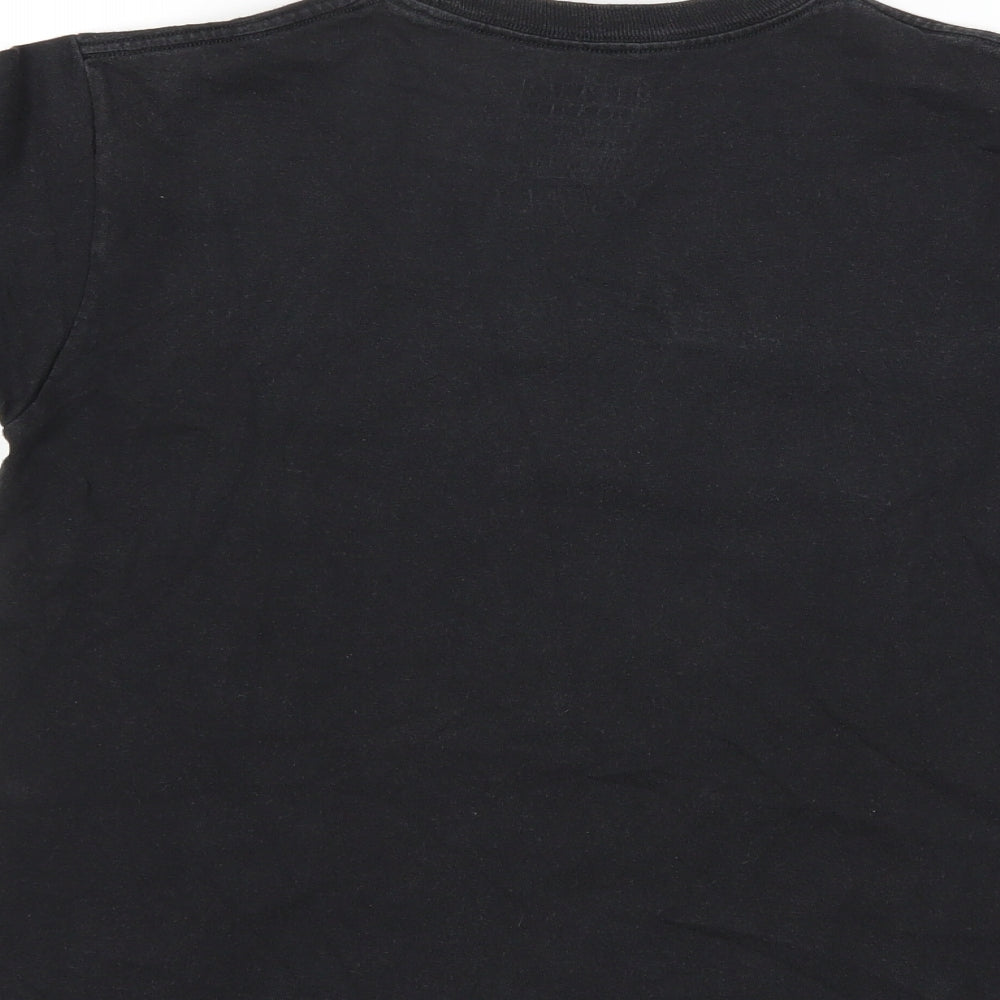 Angry Birds Womens Black   Basic T-Shirt Size 10