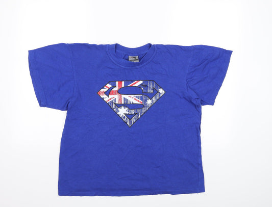 Australia Womens Blue   Basic T-Shirt Size S