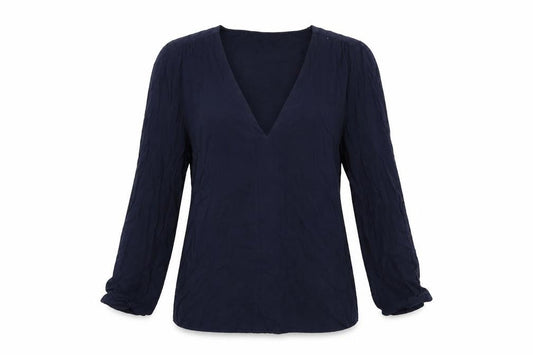Massimo Alba Womens Blue   Basic Blouse Size XS