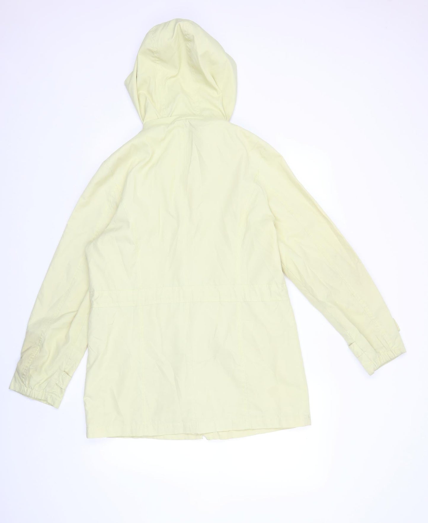 rowlands Womens Yellow   Rain Coat Coat Size 12