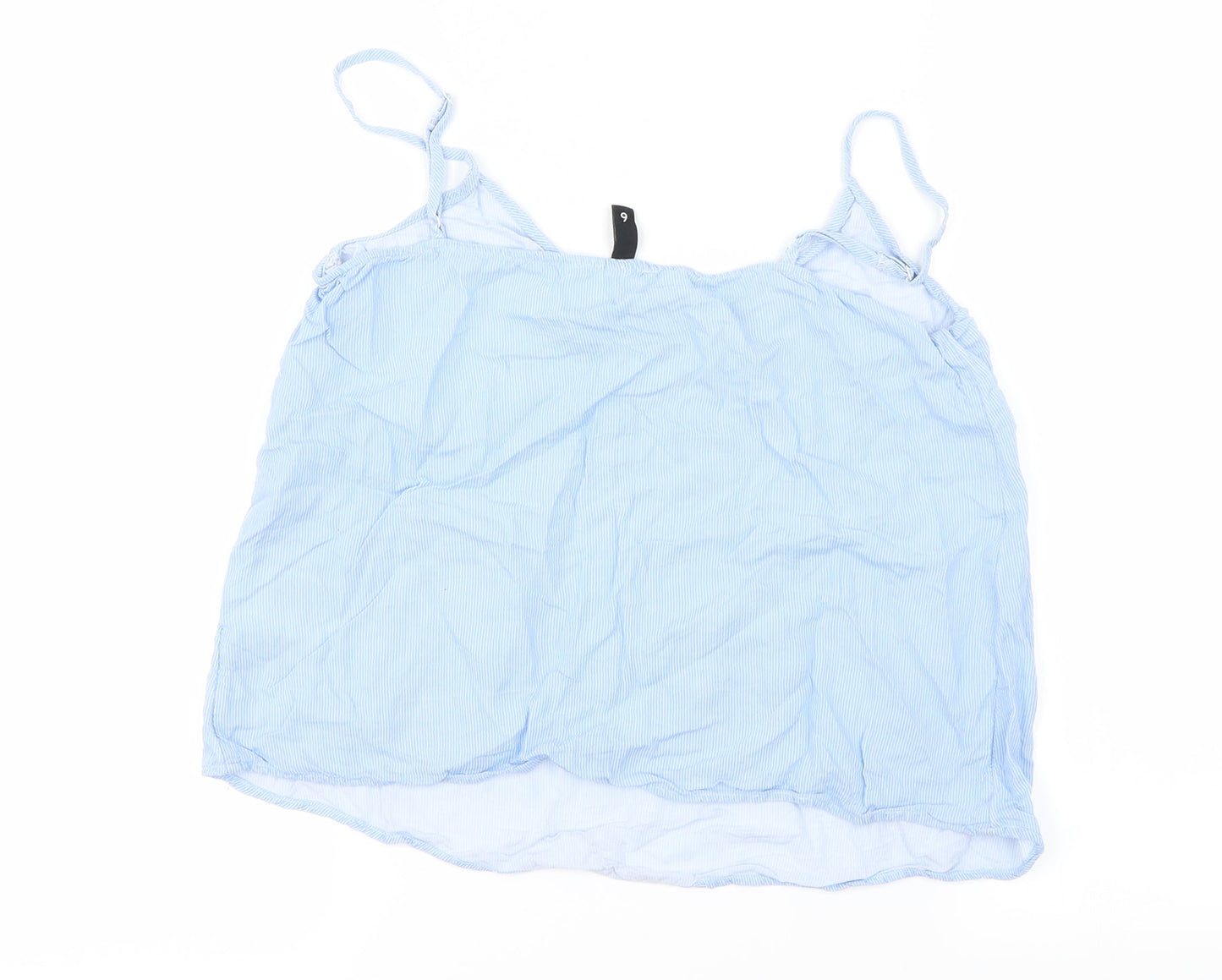H&M Womens Blue   Cropped Blouse Size 6