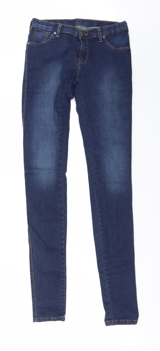 Preworn Womens Blue   Skinny Jeans Size 24 in L30 in