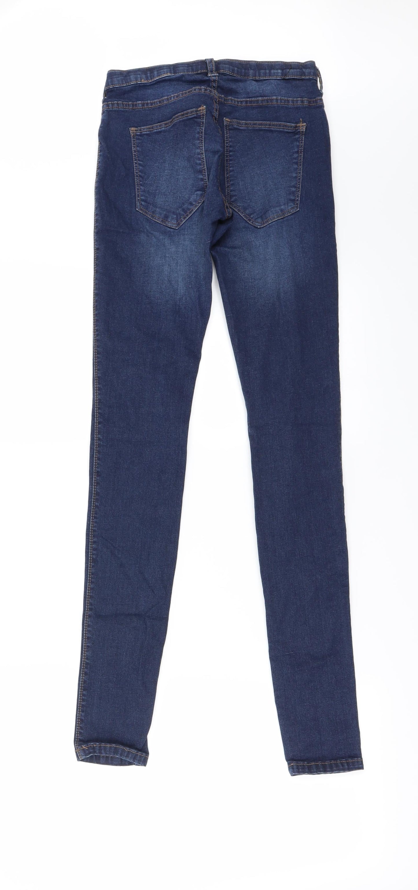 Preworn Womens Blue   Skinny Jeans Size 24 in L30 in