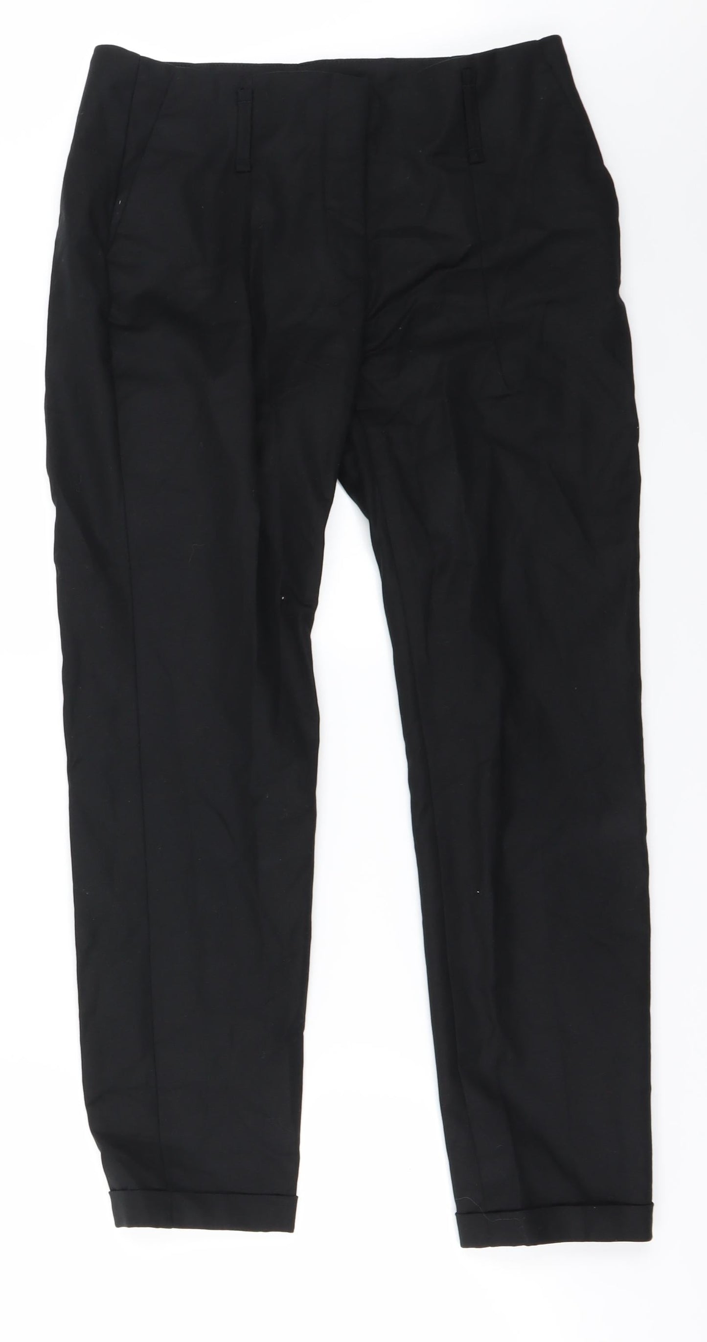 Zara Womens Black   Trousers  Size 28 in L25 in
