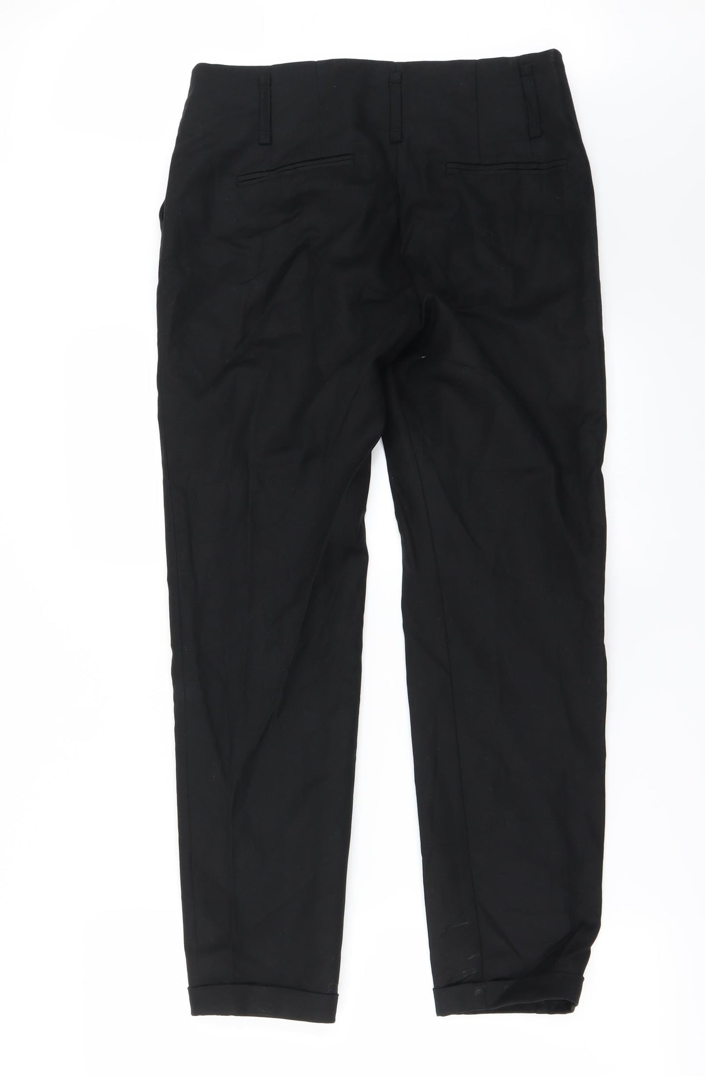 Zara Womens Black   Trousers  Size 28 in L25 in