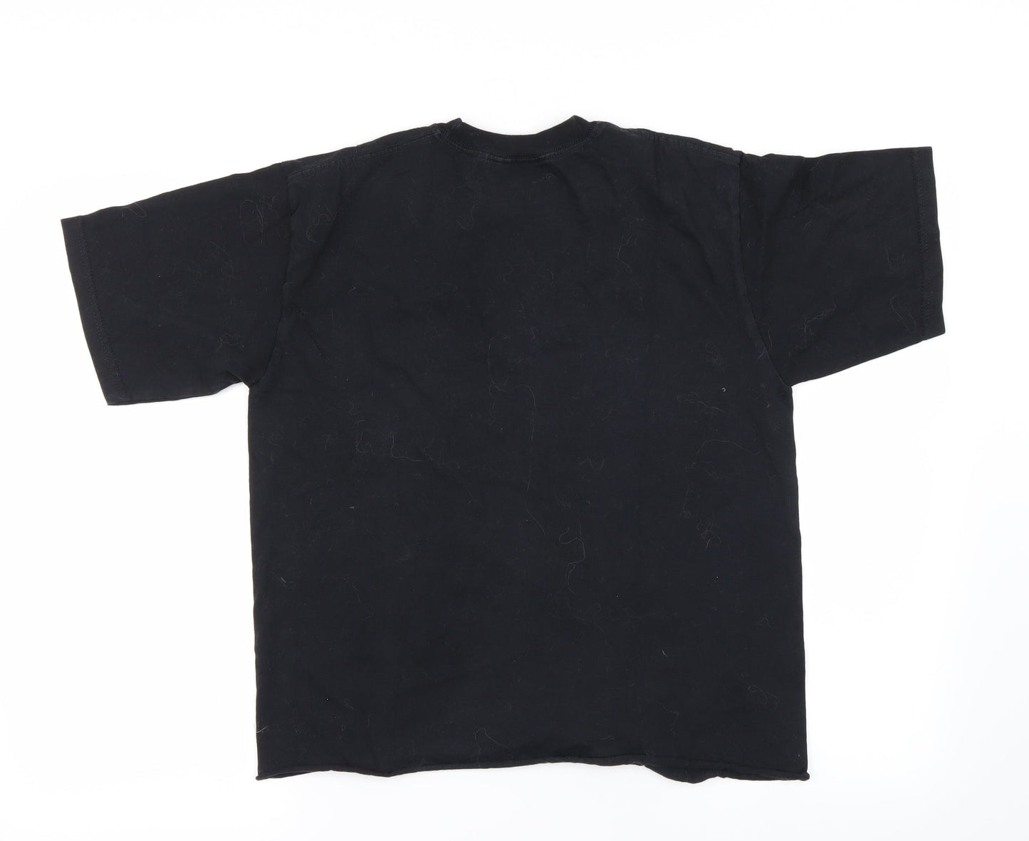 Preworn Womens Black   Cropped T-Shirt Size S