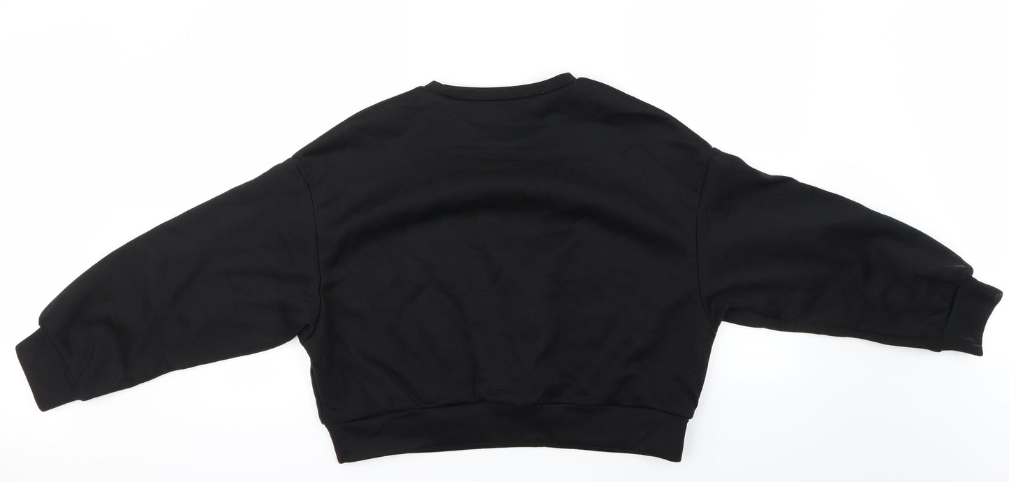 SheIn Womens Black   Pullover Jumper Size 8