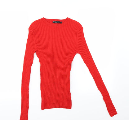 Preloved Brave Soul Womens Red    Jumper Size 16 - Front