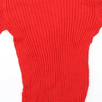 Preloved Brave Soul Womens Red    Jumper Size 16 - Label