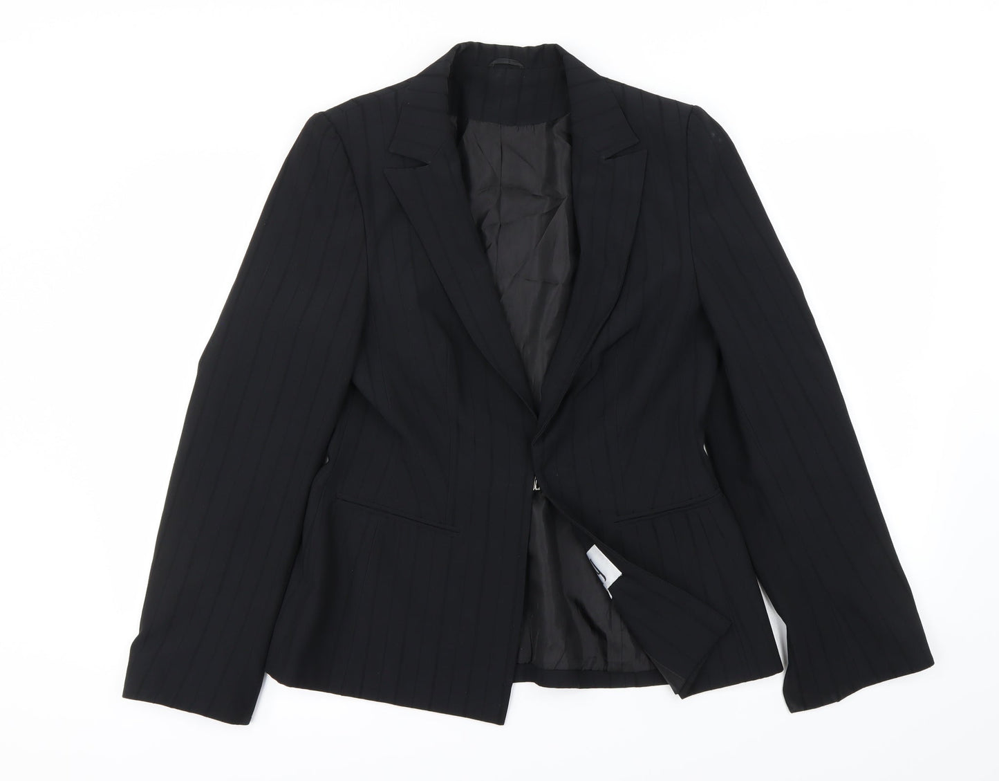 BAY Womens Black   Jacket Blazer Size 12