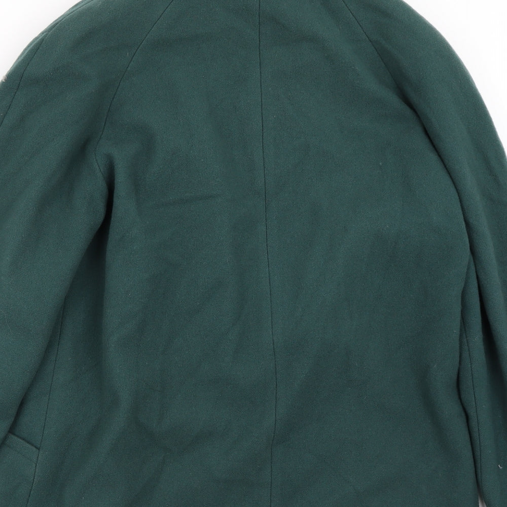Preworn Womens Green   Jacket Coat Size 14