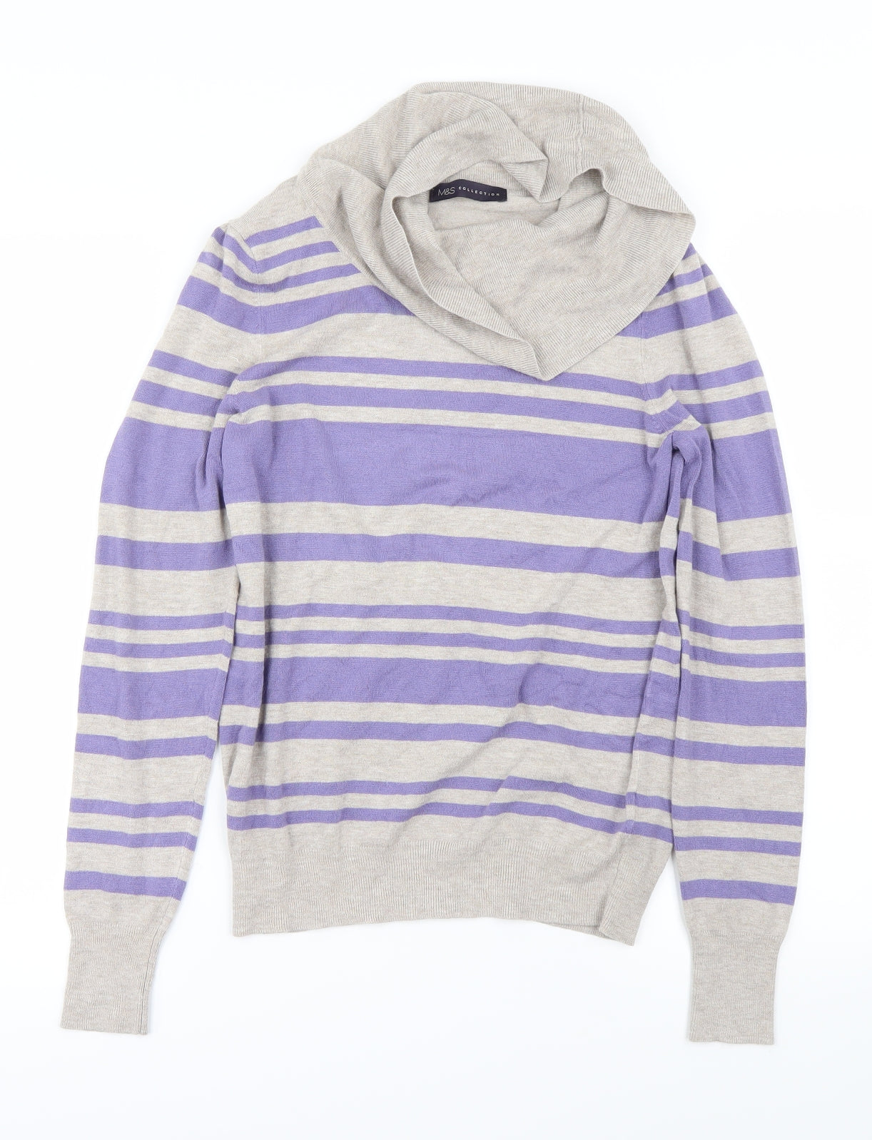 Marks and Spencer Womens Beige   Pullover Jumper Size 12