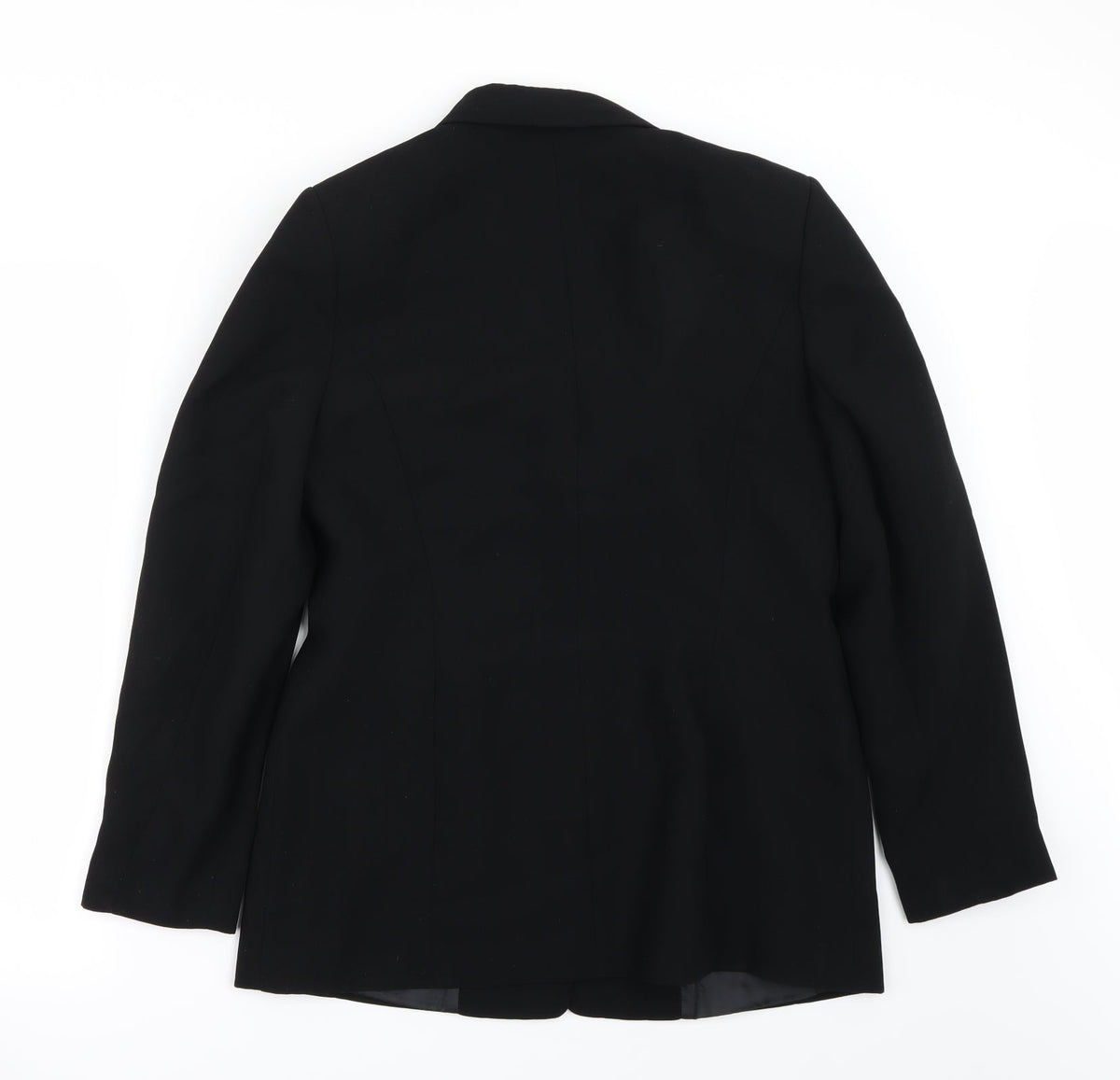 Preworn Womens Black   Jacket Blazer Size 12