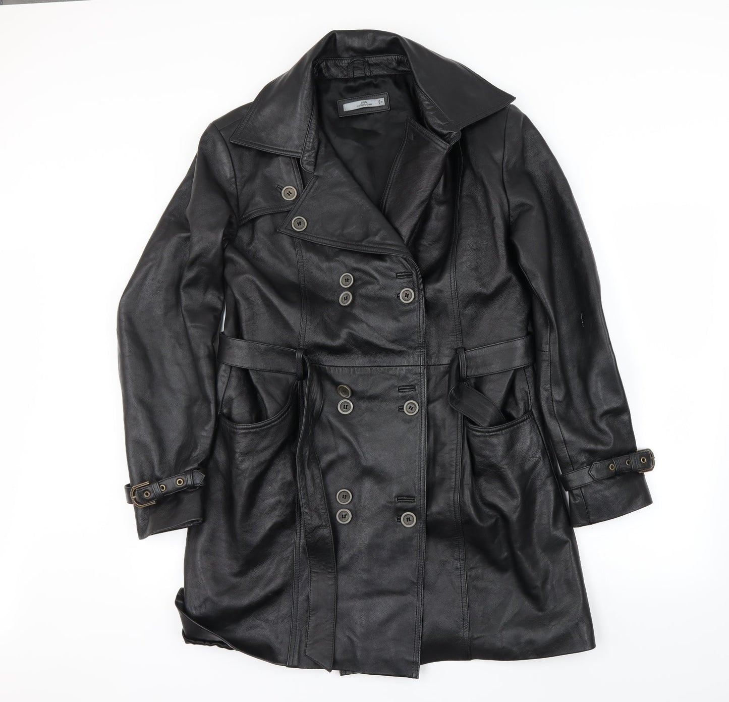 Style Collection  Womens Black   Jacket Coat Size 16