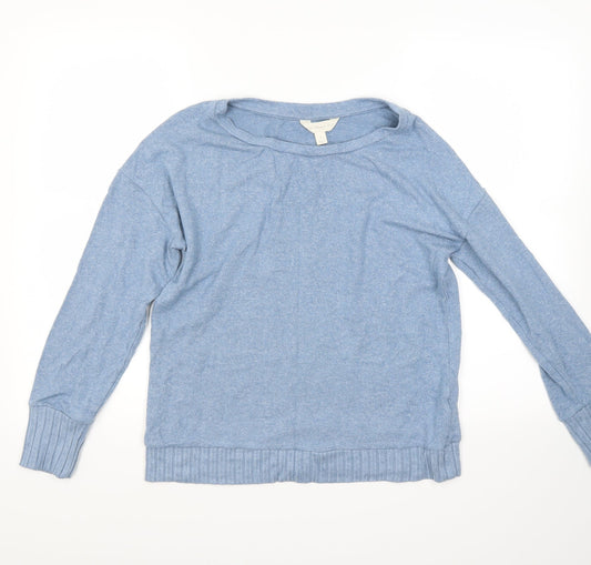 The lounge edit Womens Blue   Pullover Jumper Size 8
