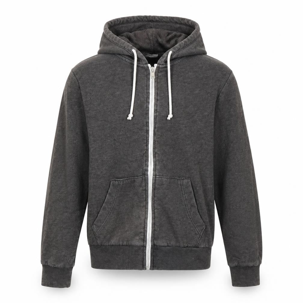 Divided Boys Grey   Full Zip Hoodie Size S
