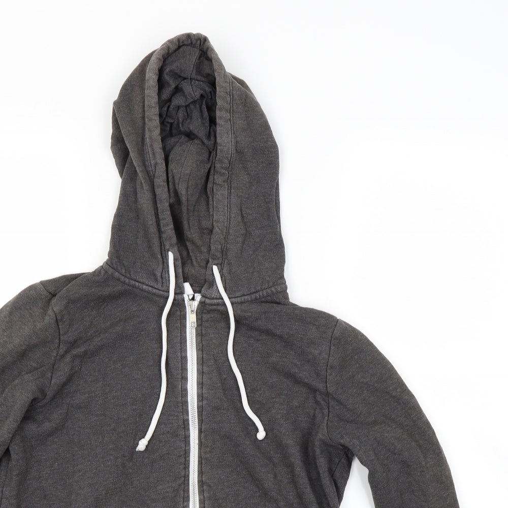 Divided Boys Grey   Full Zip Hoodie Size S