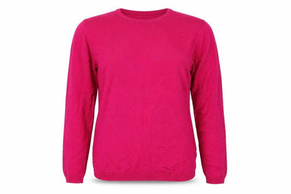 Front view of wem women’s red jumper, size M