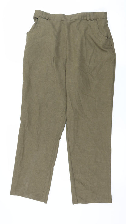 Preworn Womens Green   Trousers  Size 30 in L27 in