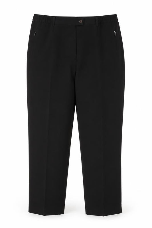 Oscar B Womens Black   Trousers  Size 20 L30 in