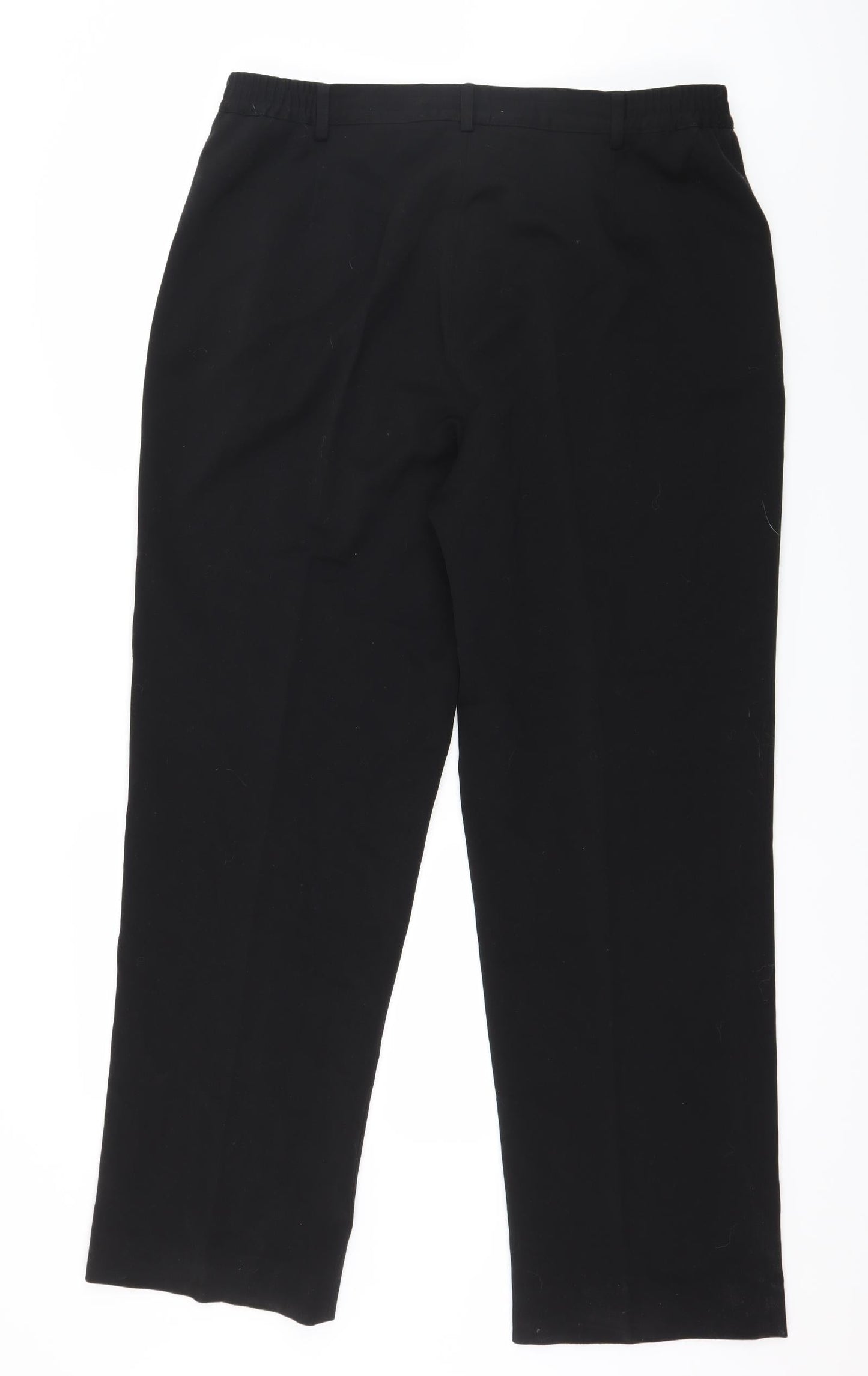 Oscar B Womens Black   Trousers  Size 20 L30 in