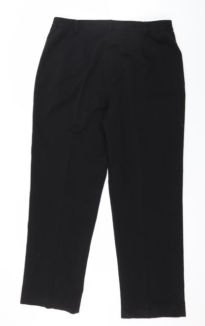 Oscar B Womens Black   Trousers  Size 20 L30 in