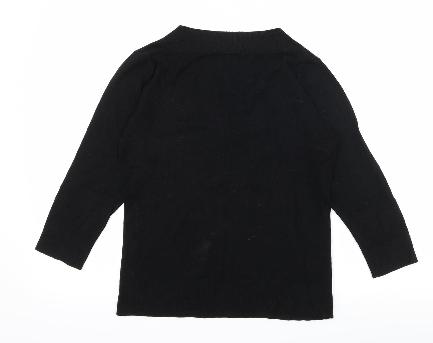 Atmosphere Womens Black  Knit Pullover Jumper Size 12