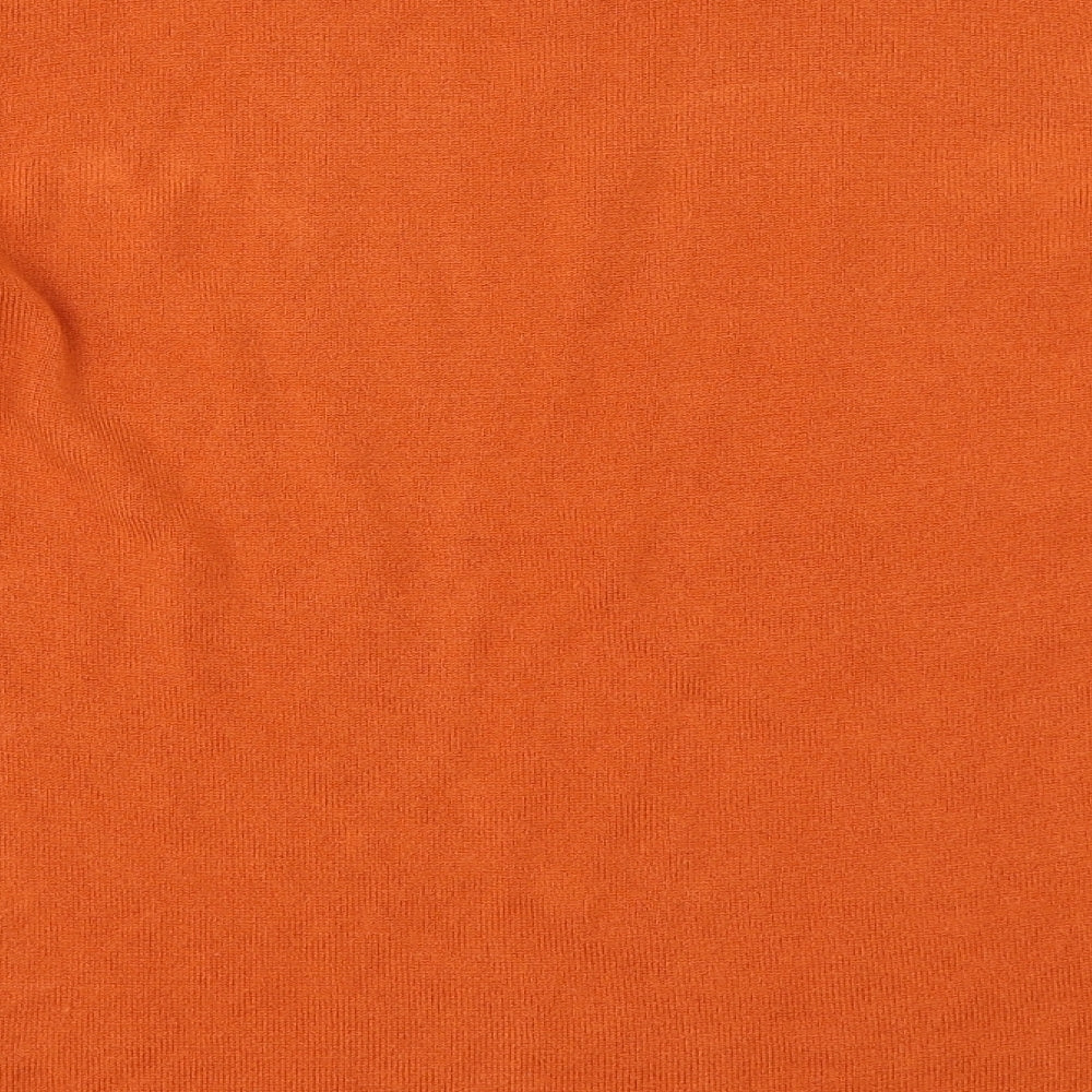 Anna Rose Womens Orange   Pullover Jumper Size L