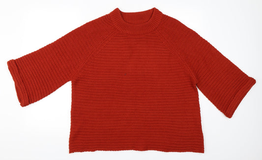 Matalan Womens Orange   Pullover Jumper Size XL
