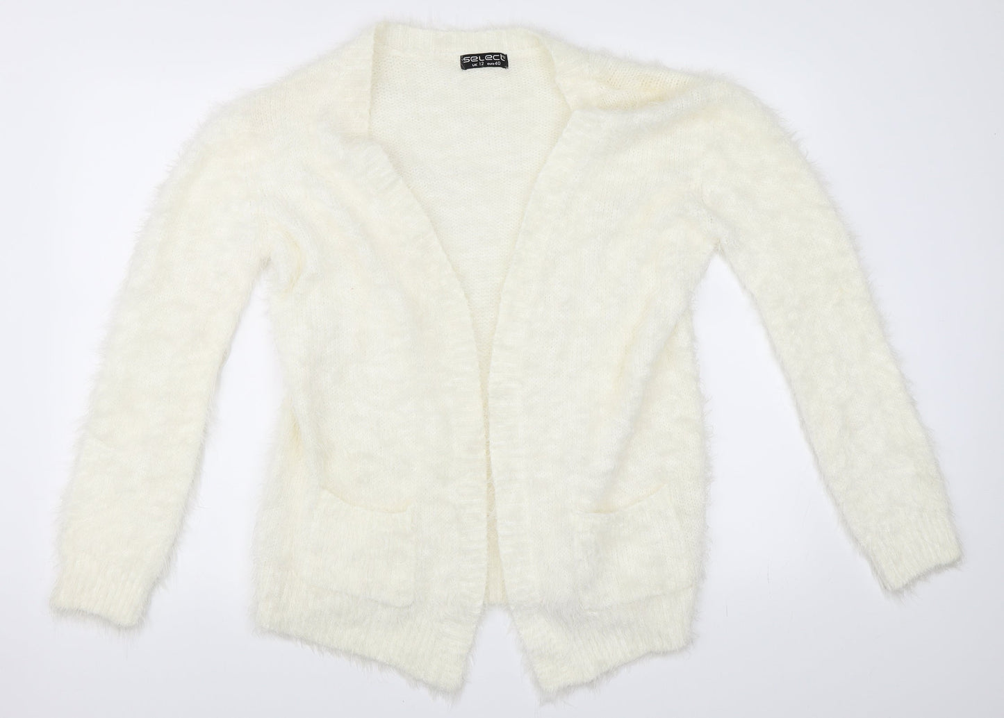 Select Womens Ivory   Cardigan Jumper Size 12