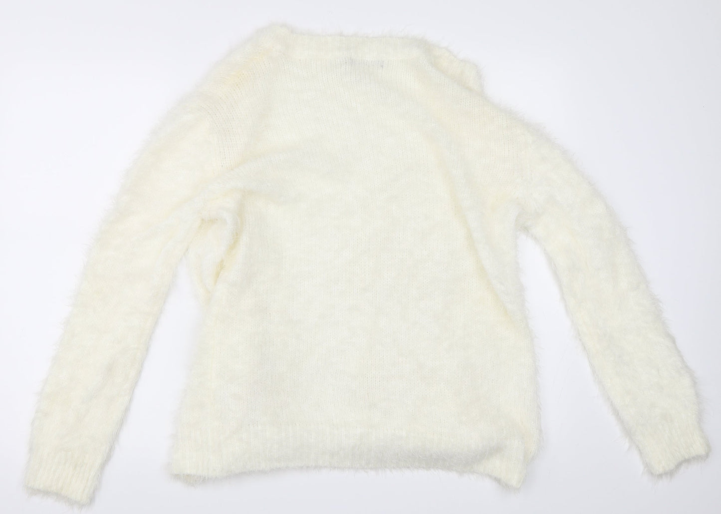 Select Womens Ivory   Cardigan Jumper Size 12