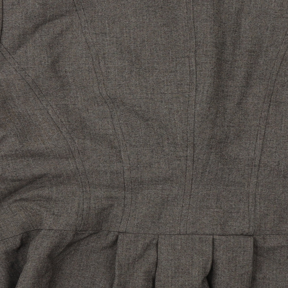 Per Una Womens Brown   Jacket Blazer Size 10