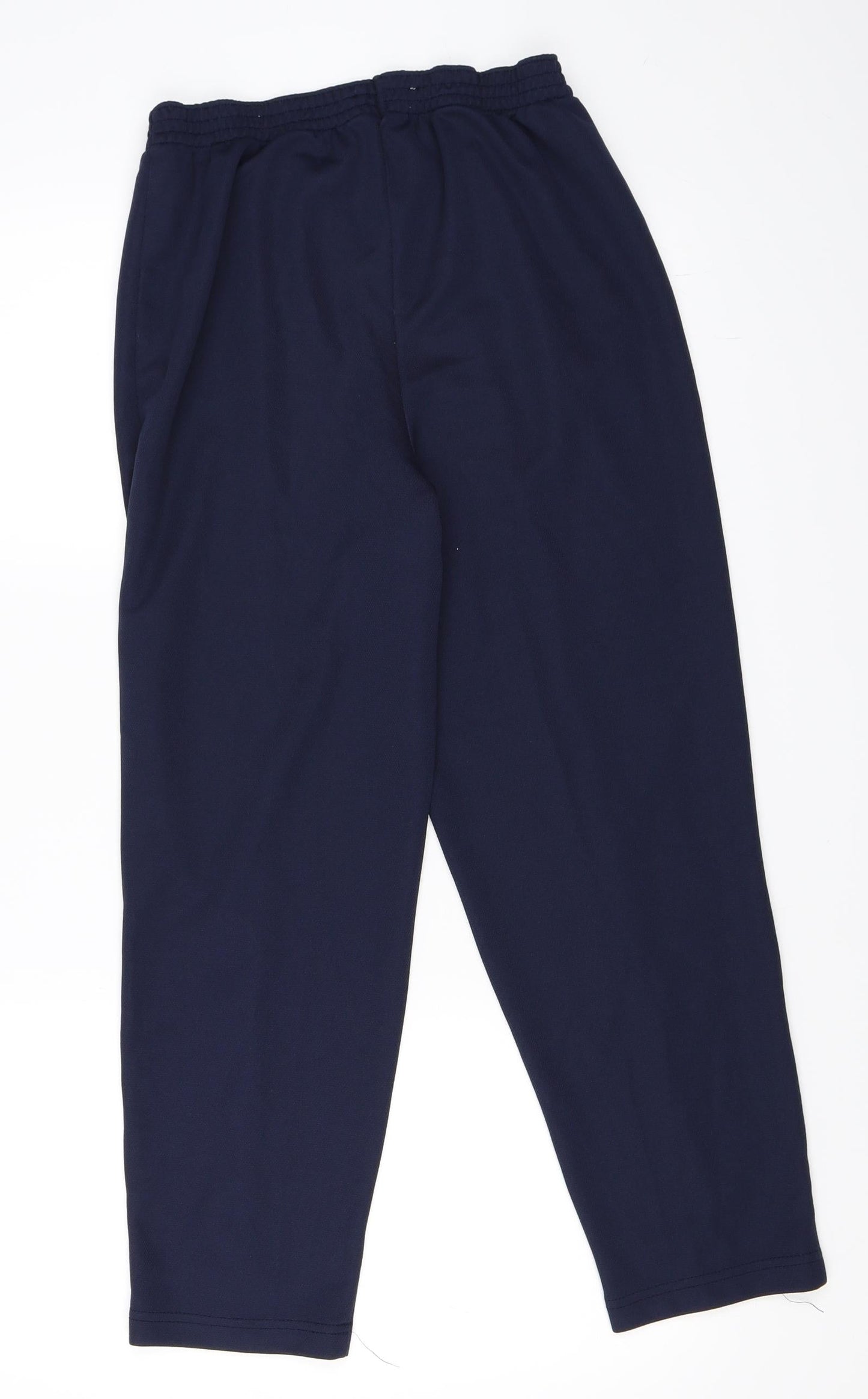 Slimma Womens Blue   Trousers  Size 10 L24 in