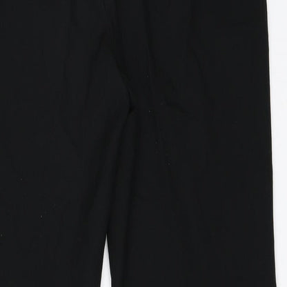 BHS Womens Black   Trousers  Size 12 L28 in