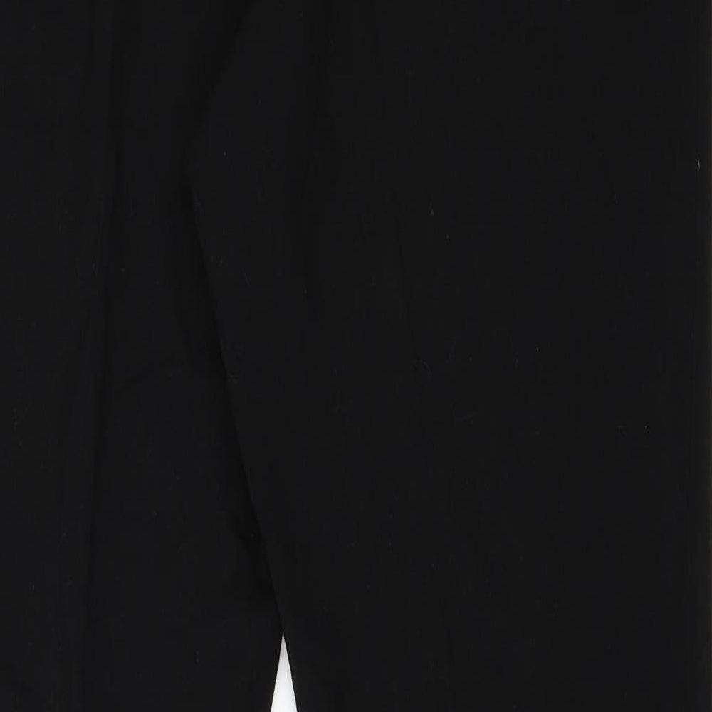 Marks and Spencer Womens Black   Trousers  Size 14 L31 in