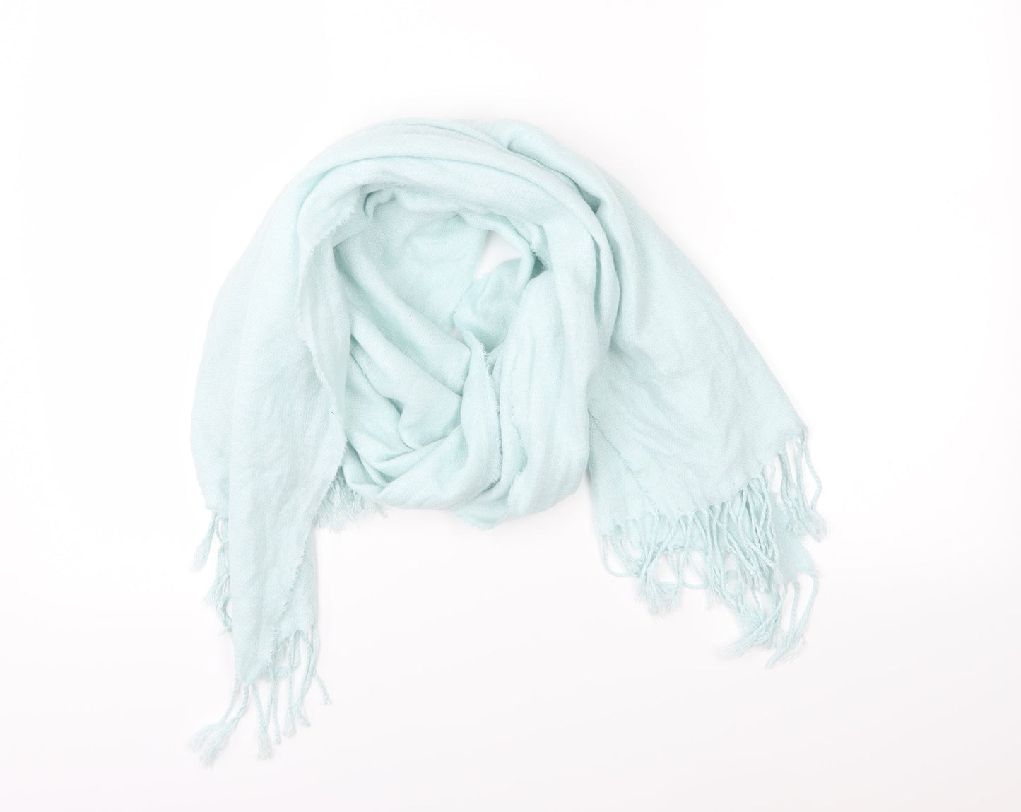 Preworn Womens Blue  Knit  Scarf
