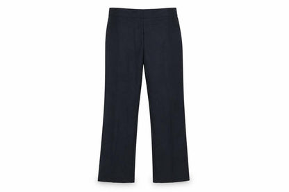 Front view of Tahari women’s blue trousers, size UK 8, 30-inch leg