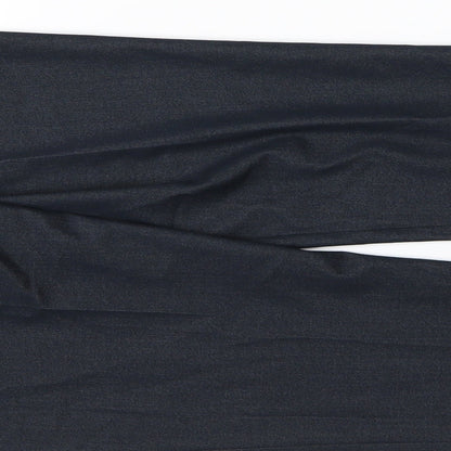 Brand and care label for Tahari women’s blue trousers, size UK 8, 30-inch leg