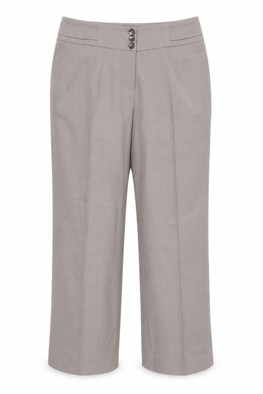 Debenhams Womens Beige  Rayon Trousers  Size 16 L27 in