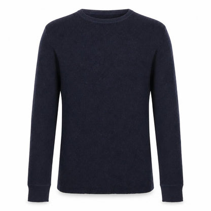 Front view of Soyer men’s blue jumper, size S