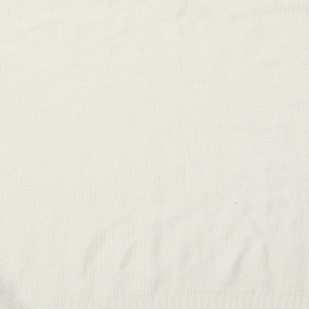 Isle Womens White   Basic T-Shirt Size M