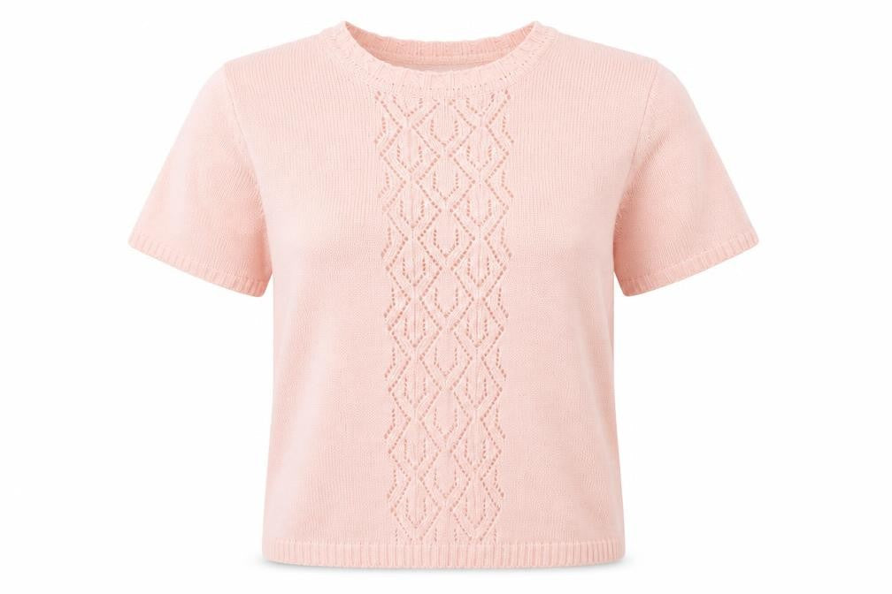 Bonmarché Womens Pink Basic T-Shirt Size M